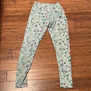 Adidas floral leggings